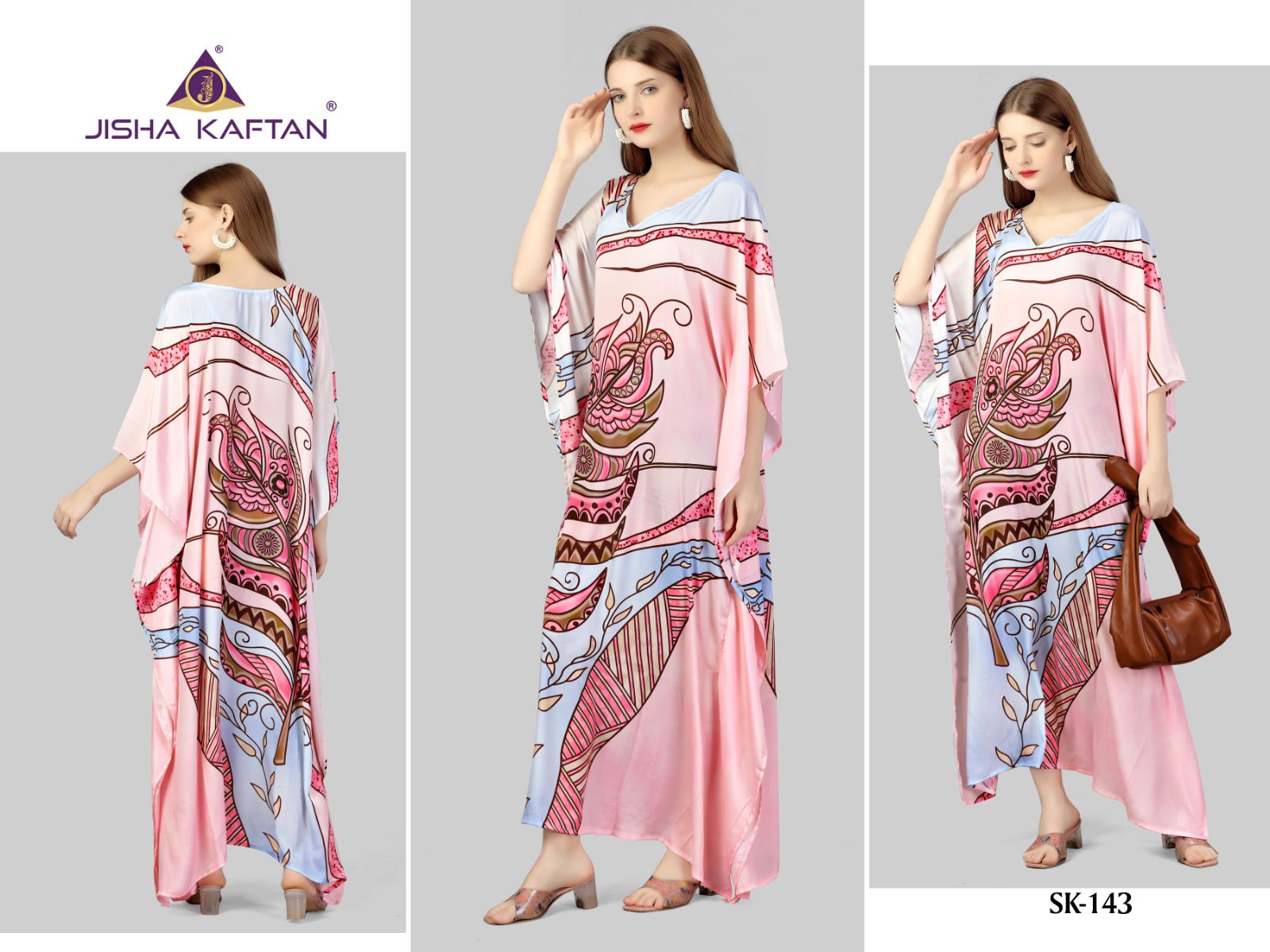 Silk Kaftan 6 By Jelite Digital Printed Kaftan Catalog
